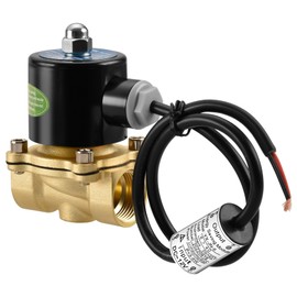 Heschen Brass Electric Solenoid Valve 2W-200-20J 3/4 Inch DC24V Direct Action Water Normally Closed Replacement Valve