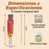 Kit de 6 Cepillo para Botellas,Cepillo de limpieza para vajillas