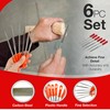 6-Piece Needle File Set – Precision High Carbon Steel Files