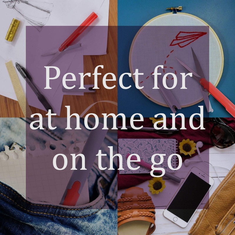 BambooMN Penblade Pen-Style Portable Travel Scissors - Green - 2