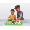 SUPER SAND 918372.012 Sand Toy Dino Case, White, Multiple