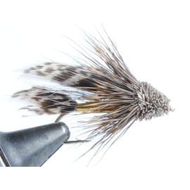 Blue Wing Olive Muddler Minnow Streamer Fly - 6 Pack (#10)