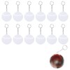 nalaina Can Badge Cover, Key Chain Type, Set of 12