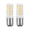 X-Molin 2-Pack Sewing Machine Light Bulb Double Contact Warm White