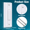 Saillong 1 Piece Lighted Doorbell Button, Christmas Wall Mounted Garage