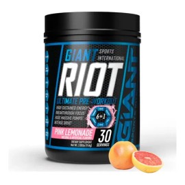 Pre Entreno Riot Ultimate  6 En 1  914g 30srv Giant Sports                                                                                            