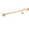 10" (250mm) Polished Brass Heavy Duty Brass Cabin Hook &