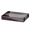 Creative Scents Dahlia Brown Bathroom Accessory Set Complete - Decorative