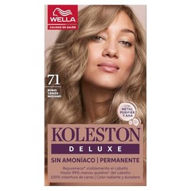 Koleston Deluxe Tinte Permanente Sin Amoniaco 71 Rubio Cenizo Medio