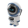 Astronaut Intelligent AI Voice Speaker Clock Night Light (White)