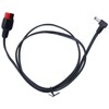 Power Cable Shortwave Radio Portable ABS DC Head Cord Accessory