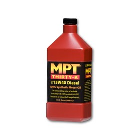 MPT Industries MPT33-15W/40 Hi-Performance Fully Synthetic Diesel Motor Oil - 1 Quart