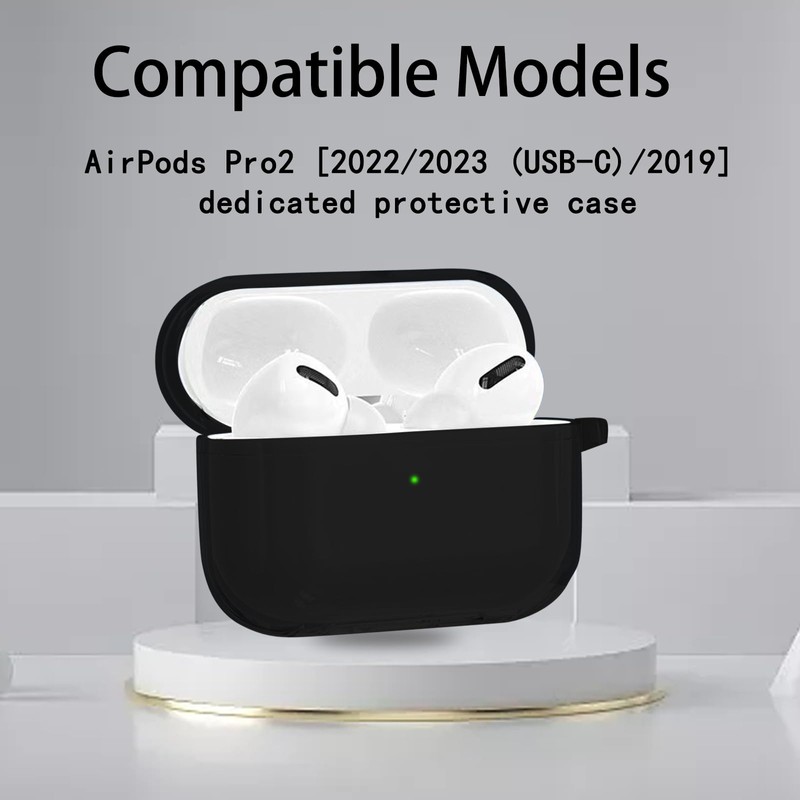 YAODLE Case Compatible with Airpods Pro 2 Protective Case, Shockproof