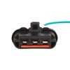 3-Pin Cooling Fan Motor Connector Pigtail Plug Wiring Harness Compatible