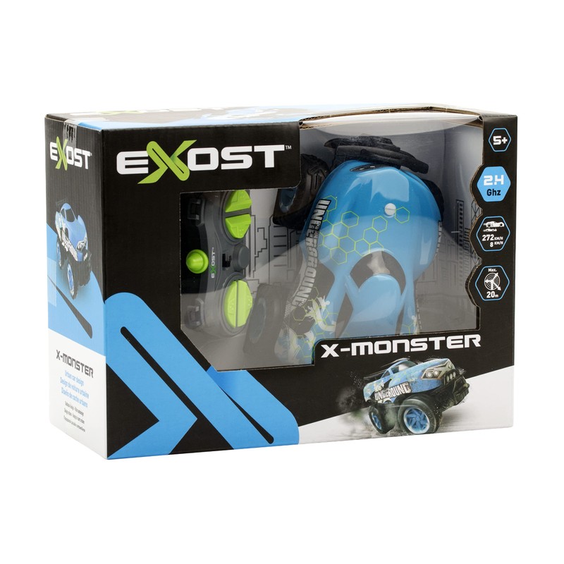 Exost RC 20612 X-Monster by Silverlit, Remote Control, Road Vehicle,