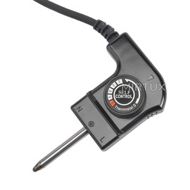 MIRTUX Grill Plate Cable with Thermostat for Cecotec Black & Water 2500, Compatible and Specially for Grill Plates