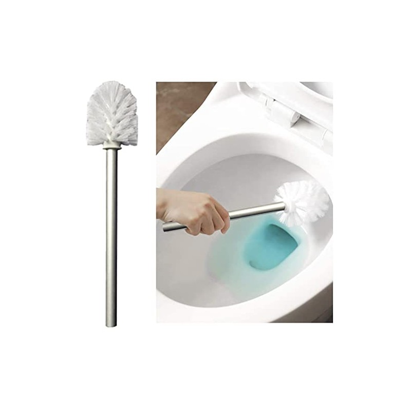 1 x toilet brush + 5 x replacement brush heads,