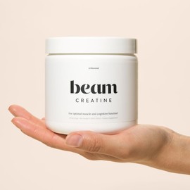 Beam Creatine Monohydrate, Micronized & Unflavored – Strength, Endurance & Recovery Support, 30 Servings Nutrition Dietary Power Blend Supplement Vitamin Blend