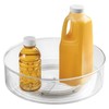 mDesign Lazy Susan Kitchen Rack - Practical Spice Rack For