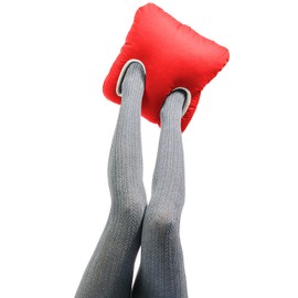 Leschi Fußwärmer | 36872 | Square (wärmt die Füße) Farbe: Feuer / Nebel