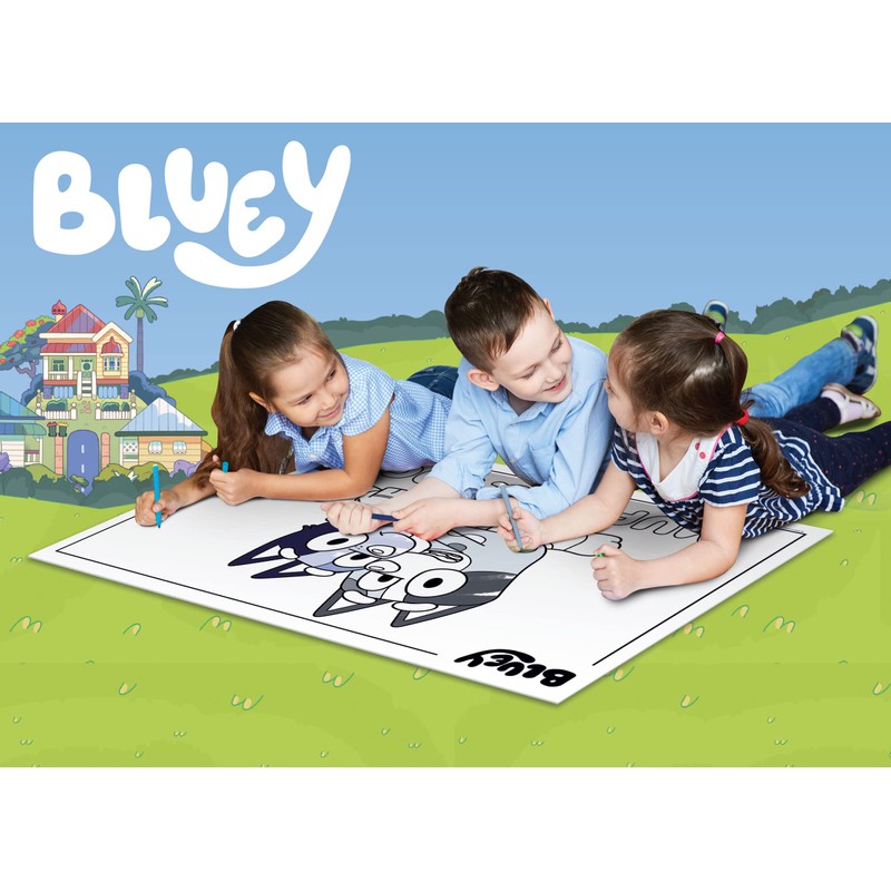 Liscianigiochi 99580 DF Maxifloor, Bluey Puzzle 24 Pieces