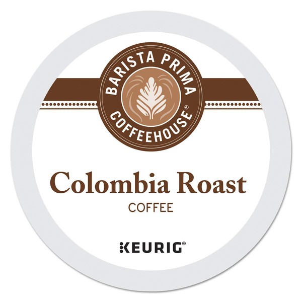 Barista Prima Coffeehouse Medium Dark Roast Extra Bold K-Cup for Keurig Brewers, Colombia Coffee 24 count (Pack of 4) (Packaging May Vary)
