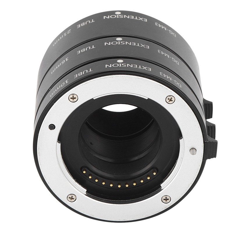 DG‑M43 10mm16mm21mm Automatic Focusing Macro Adapter Ring Fit for Olympus
