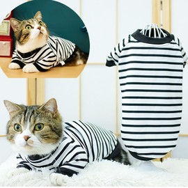 ANIAC Full Dog Sweater Fleece Striped XS Dog Shirt with Long Sleeves Winter Cat Apparel Warm Puppy Clothes for Small Dog Girl Boy Pet Sweatshirt 2-24 LB (White, Small)…