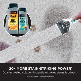 Shark Shark StainStriker Oxy Multiplier Formula 946ml Refill, Stain & Spot Cleaning Solution for use with Shark EX200UK, XSKCHMLEX32UK, Grey