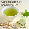 chaganju Genmaicha Green Tea with Roasted Brown rRce, Low caffeine,