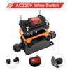 Idota Inline Cable Switch IP66 Waterproof AC220V Switch with Mini