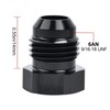 EVIL ENERGY 6AN Male Flare Blanking Plug Fitting Adapter Hex