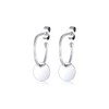 Elli Earrings Circle Hoop Earrings Geo Disc Trend 925 Silver,