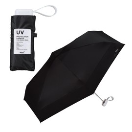 [2025] Wpc. Parasol 801-16702-102 Lightweight Stylish Cute Female Ladies Small Compact Simple 100% Light Shading / 100% UV Protection UPF 50+ / Heat Shield / Rain / Sun / Rain Parasol