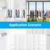 Telescopic Washing Line, Retractable Wall Mounted Laundry Corner Space Saving