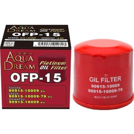 Aqua Dream AD-OFP-15 Automotive Oil Filter Platinum, For Toyota 90915-10009, Lexus, Daihatsu