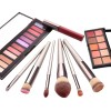 Brochas Velvoss 14 Piezas Cepillo Maquillaje Color Champán