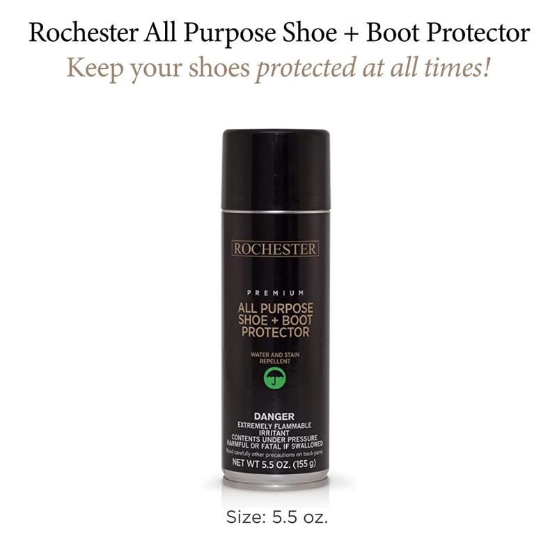 Rochester All Purpose Shoe + Boot Protector, Shoe Protector Spray