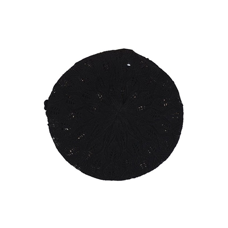 BYOS - Gorro de punto de ganchillo suave y ligero