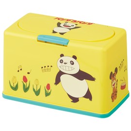 Skater MKST1NAG-A Antibacterial Mask Stocker, Lift Type, Panda Copanda, Holds Approximately 60 Sheets