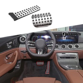YIWANG Car Gas Petrol Brake Pedal for Benz C GLC E GLS GLE Class W205 W206 X253 W213 X167 W167 2016-2022 No Drilling for Accessories (for 2021-2022)