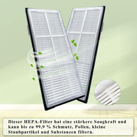 Soniicmomo HEPA-Filter f1r Roborock S7/S7 Maxv/S7 Maxv Ultra/S7 Max Ultra/S7 Pro Ultra/S8/S8+/S8 Pro Ultra Roboter Staubsauger, Filter Zubeh?r Ersatzteile 6 St1ck