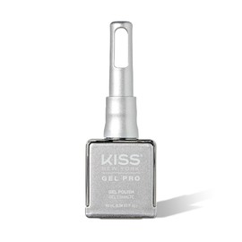 KISS New York Gel Nail Polish Soak Off UV LED Gel Polish 10mL Nail Art Salon Manicure DIY HEMA FREE, TPO FREE (Silver Bells)