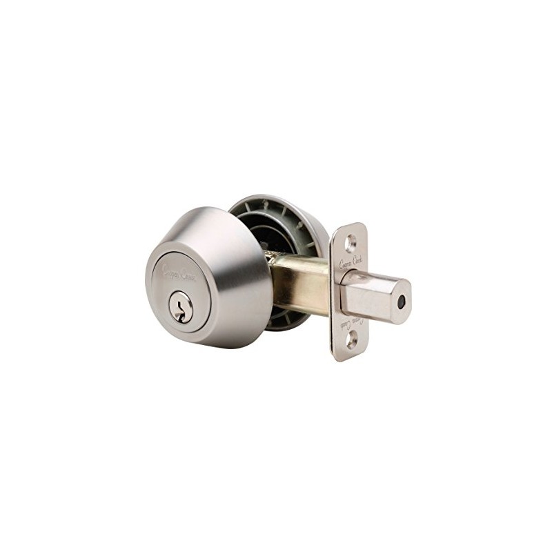 Copper Creek DB2420SS Double Cylinder Deadbolt in SS Finish