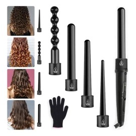 Ferros Rizadora Para Cabello Profesional De Cerámica 4 En 1                                                                                           