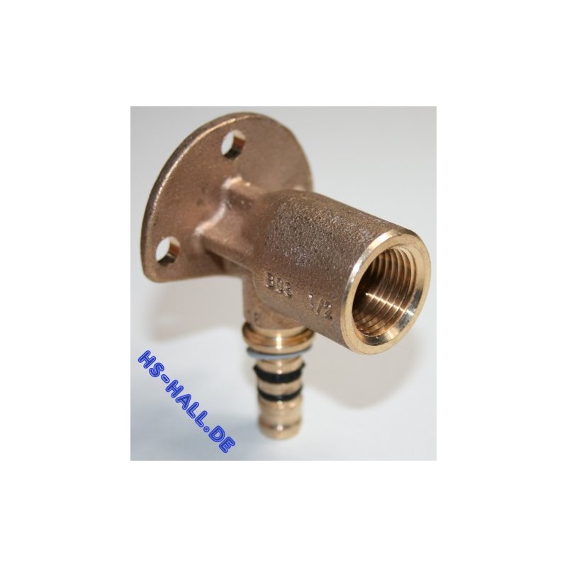 'Geberit Mepla Mixer Connector 16 x 1/2-Inch 52 mm Wall