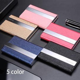 deoway 2024 Latest Business Card Holder, 5 Colors, No Breaking, Men's Cordovan & Large Capacity, Magnetic Closure, Brand, 30 Business Cards, Business Card Case, Business Card Holder, Business Card