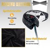 Golf Mid Half Mallet Putter Cover Magnetic Heel-Shaft Club Headcover