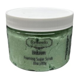 BALSAM Exfoliating Foaming Sugar Body Scrub, 10 oz jar