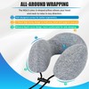 NLQS Airplane Travel Pillow,Natural Latex Neck Pillow,Make You Feel Comfortable